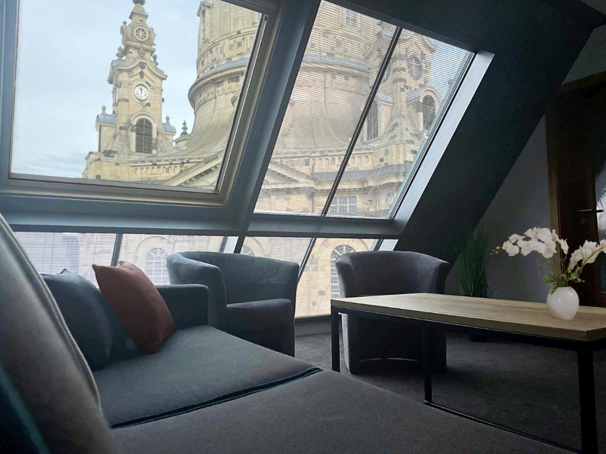 Maisonette-Apartment An Der Frauenkirche Drezda Kültér fotó